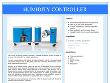 Tablet Screenshot of humidity.lacerta-technology.com